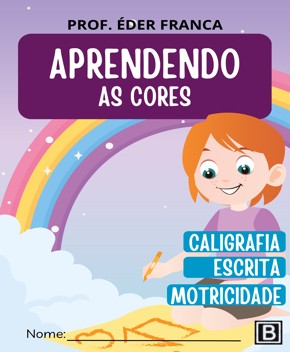 Capa de Aprendendo as Cores